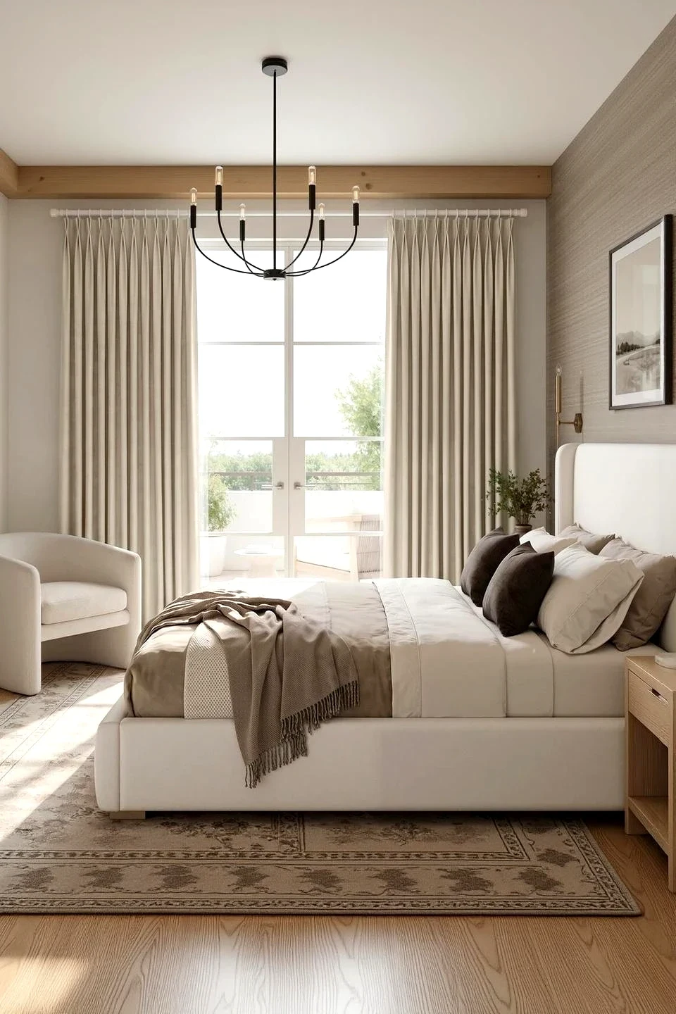 Hudson Thermal 100% Blackout Curtain - Natural 02 | Transform Your Sleep Sanctuary — Curtain