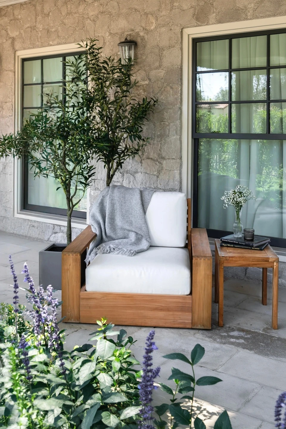 Kuba Teak Outdoor Club Chair