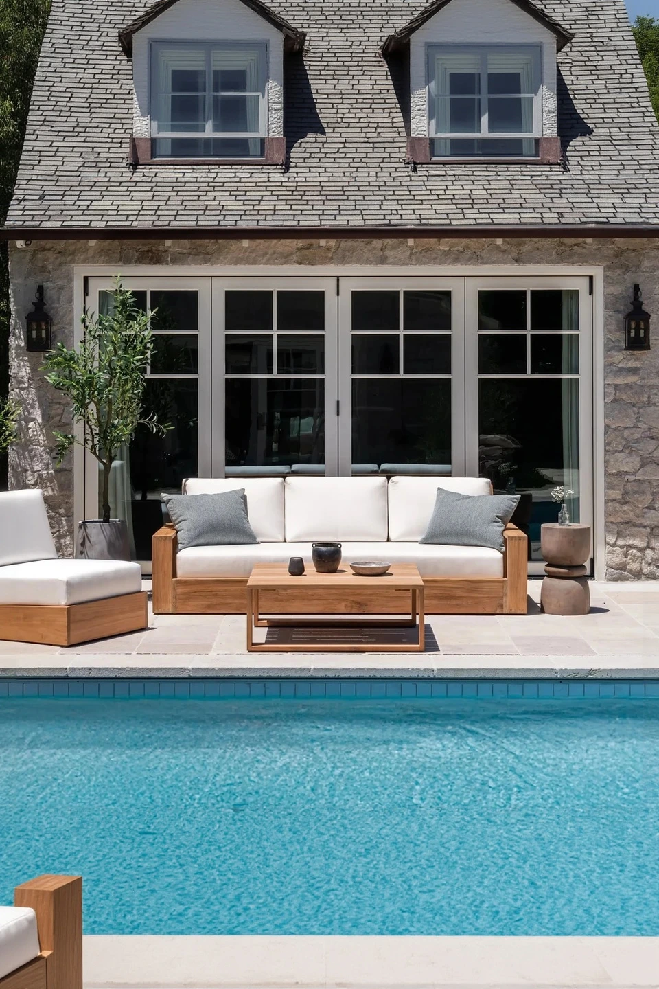 Kuba Teak Outdoor Sofa
