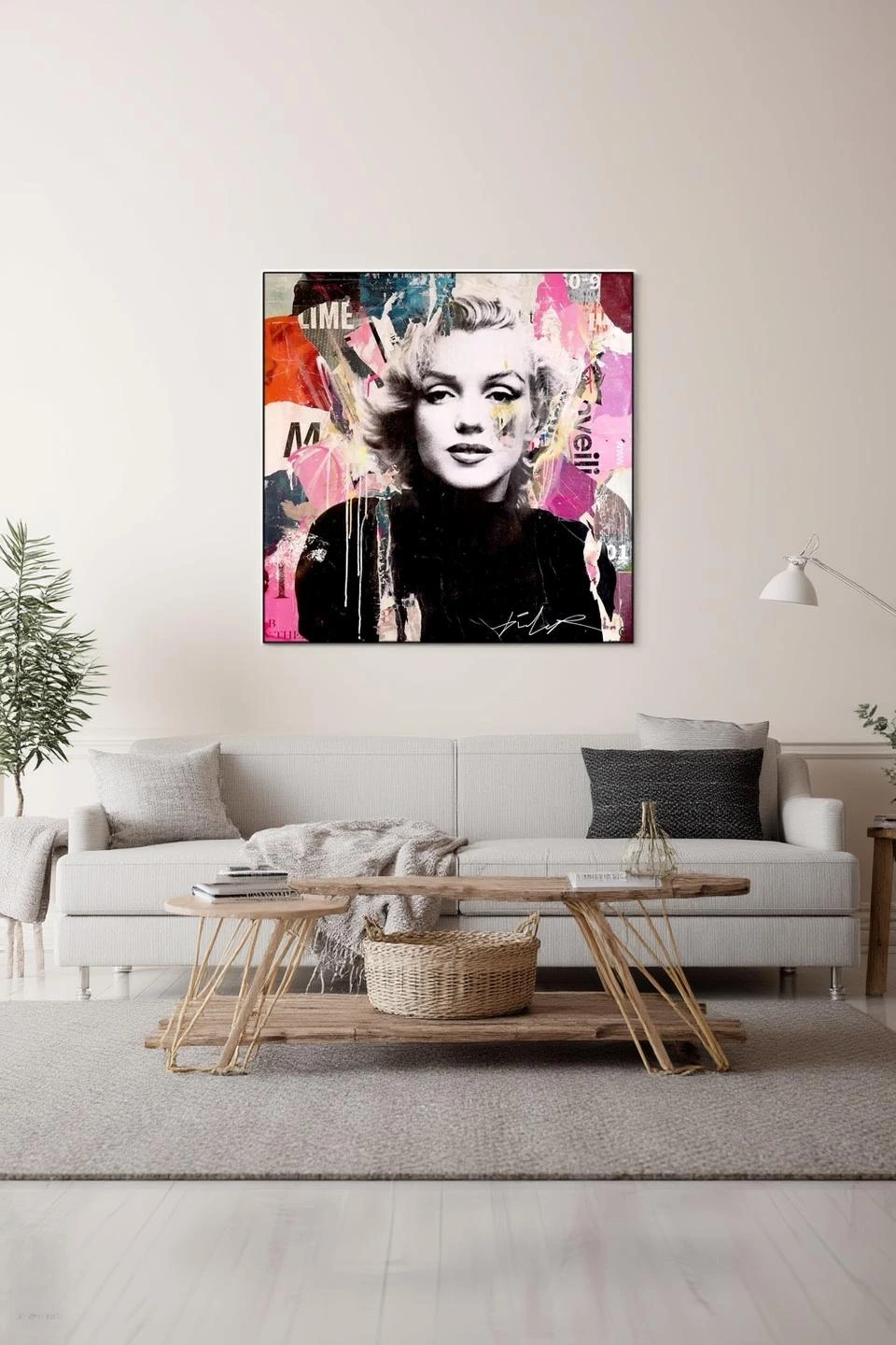 Marilyn Monroe Collage — Arts & Crafts