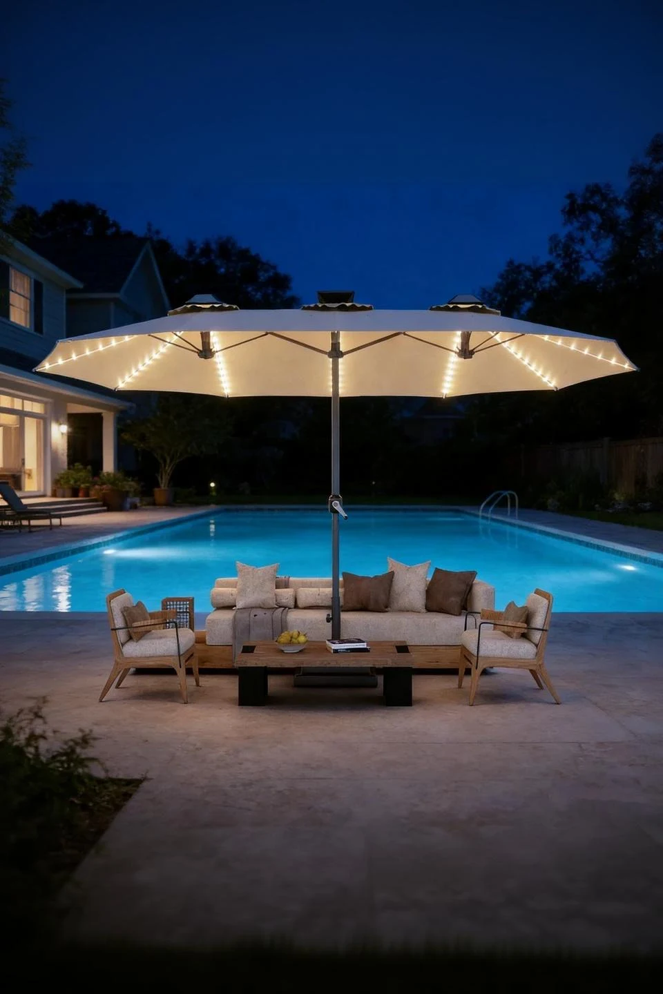 Best Patio Umbrellas with Solar Lights for Small Backyards (2026)