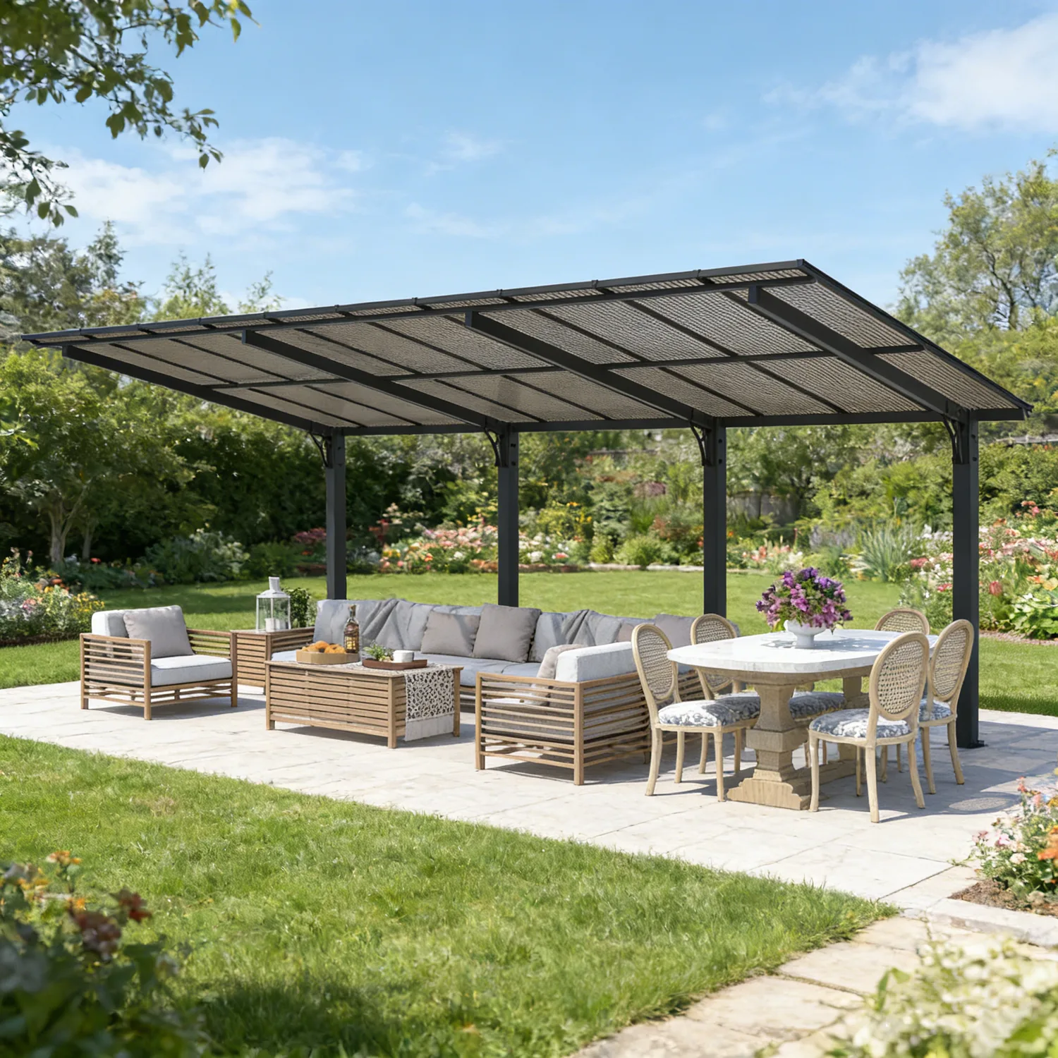 20x10' Outdoor Gazebo - Transform Your Patio into a Luxury Retreat