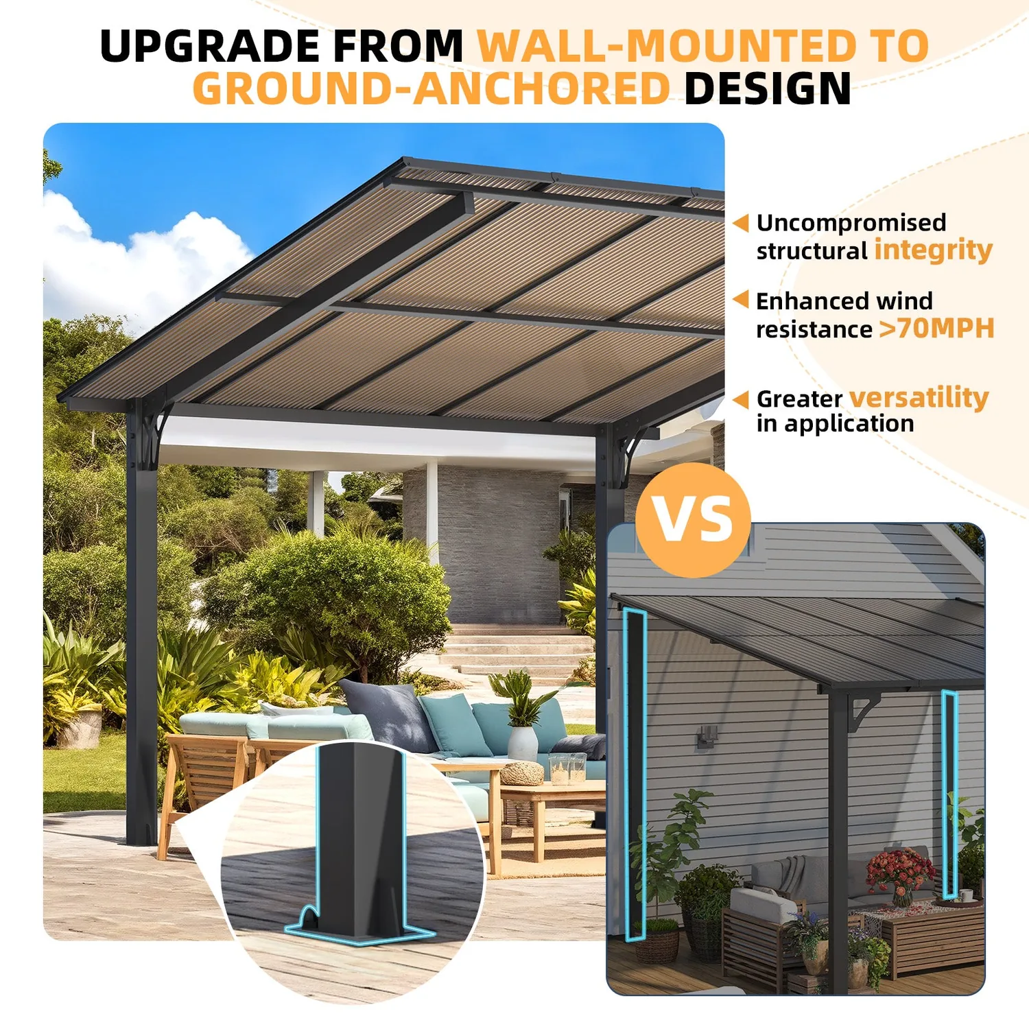 20x10' Outdoor Gazebo - Transform Your Patio into a Luxury Retreat — view 8