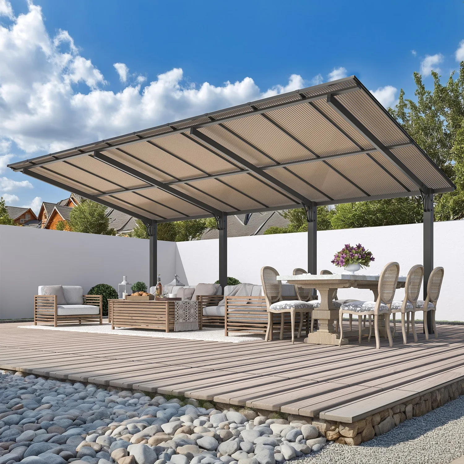 20x10' Outdoor Gazebo - Transform Your Patio into a Luxury Retreat — view 9
