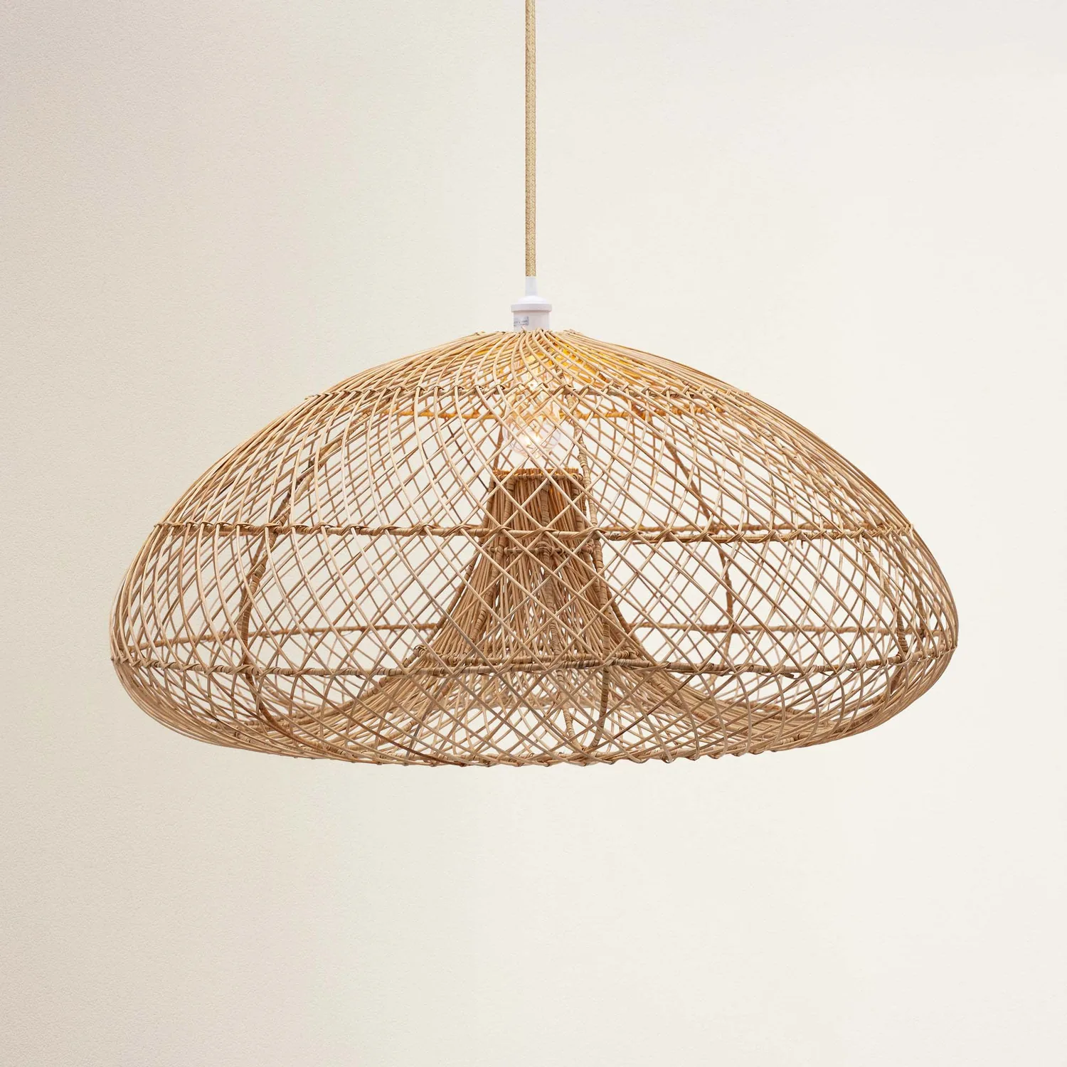 Abyssal Pendant Light – Handcrafted Woven Statement Lighting for Elevated Bohemian Interiors — view 2