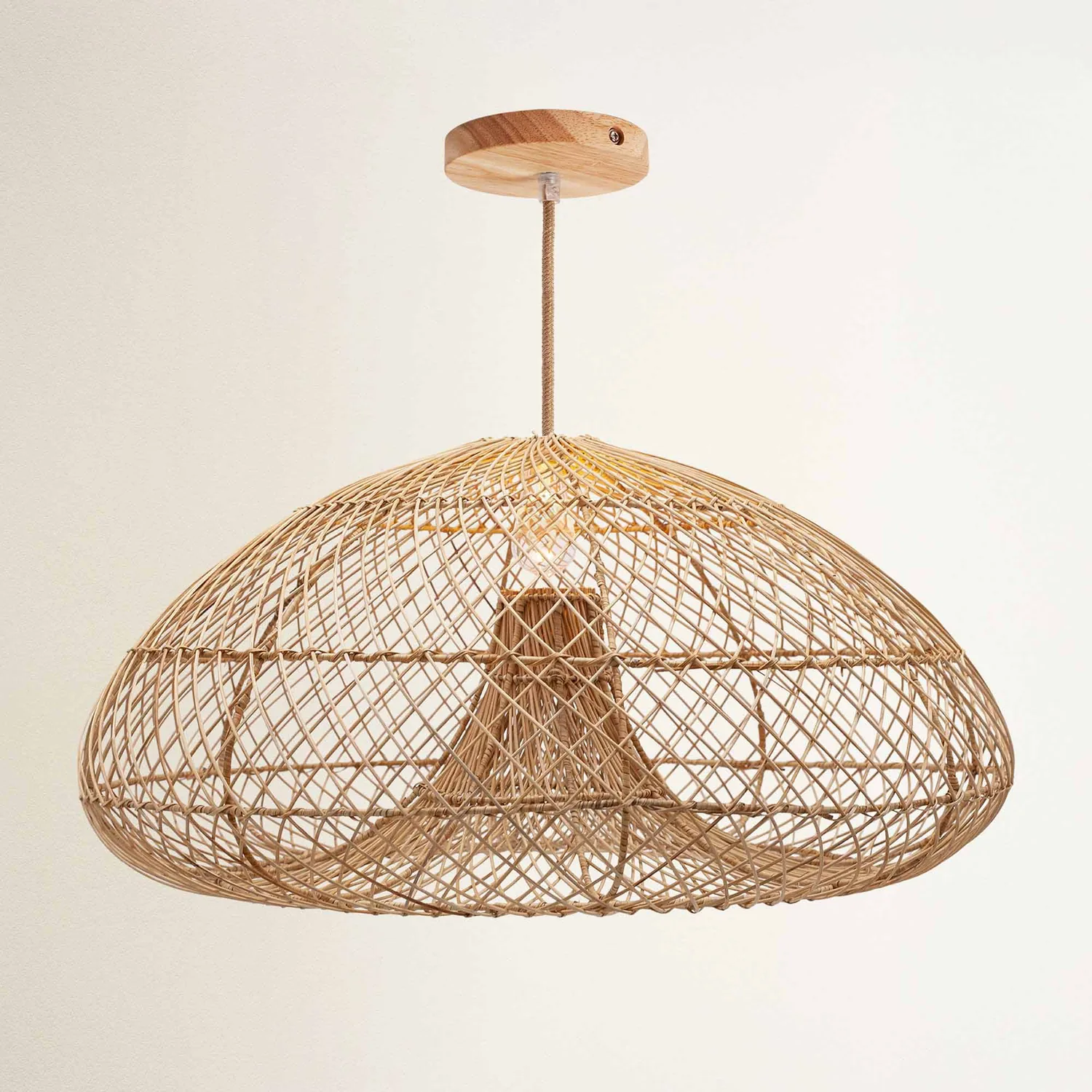Abyssal Pendant Light – Handcrafted Woven Statement Lighting for Elevated Bohemian Interiors — view 3