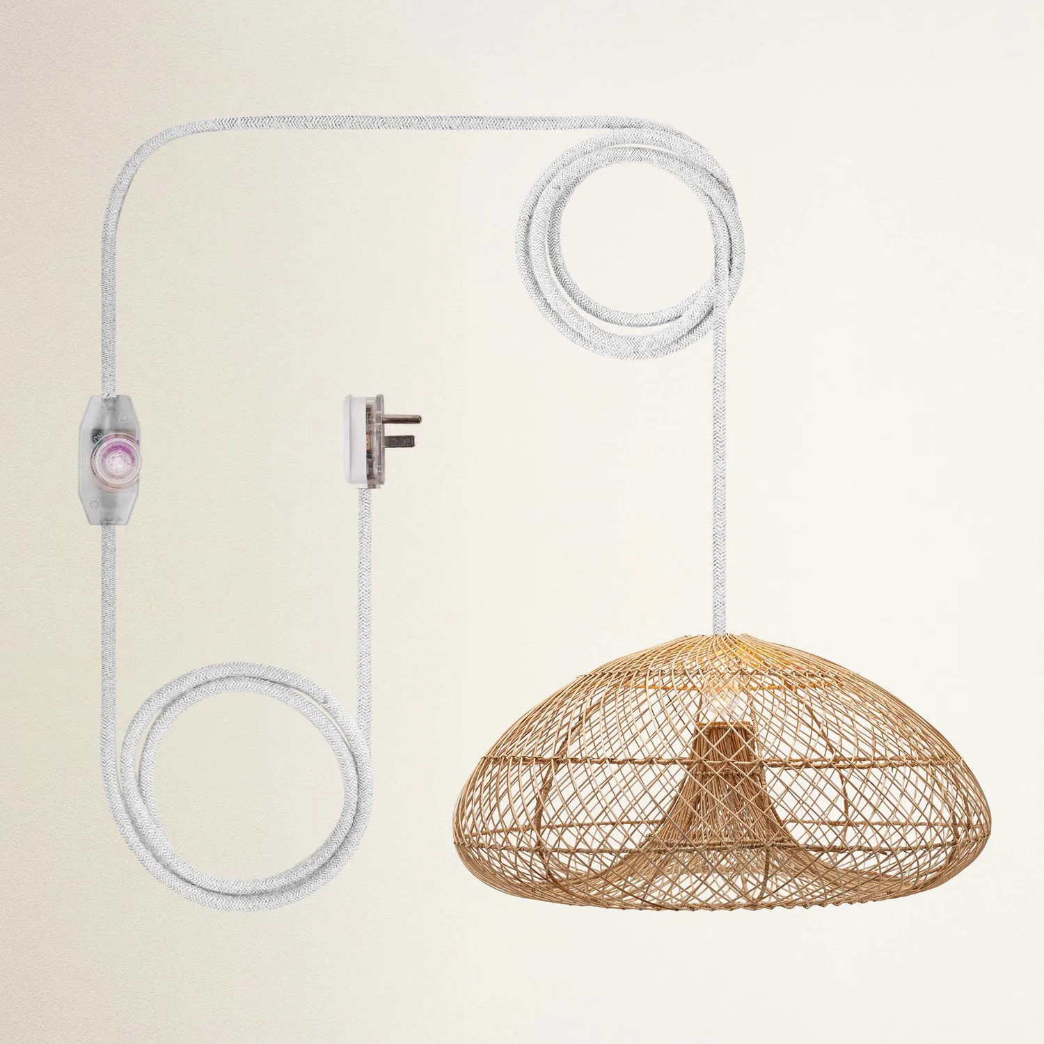 Abyssal Pendant Light – Handcrafted Woven Statement Lighting for Elevated Bohemian Interiors — view 6