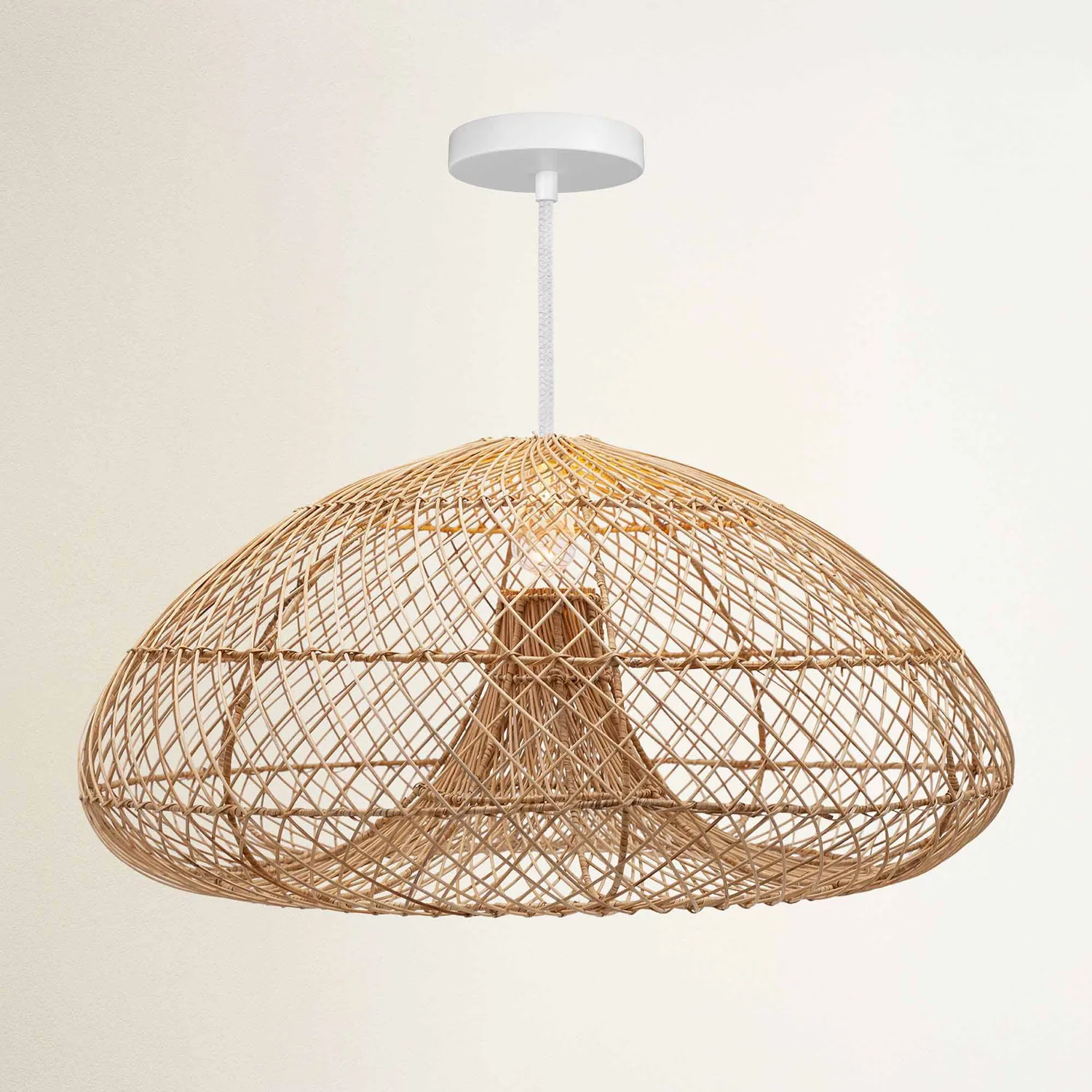 Abyssal Pendant Light – Handcrafted Woven Statement Lighting for Elevated Bohemian Interiors — view 8