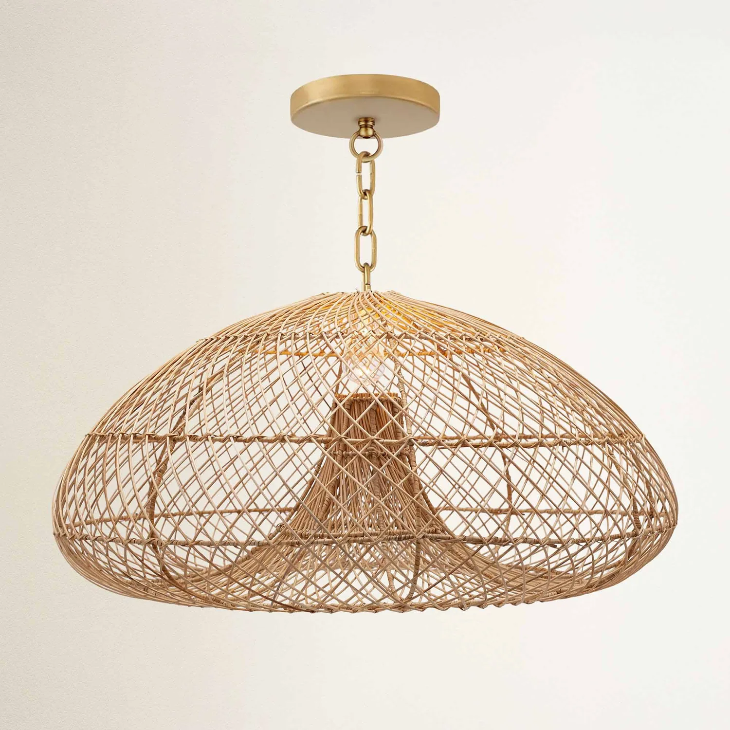 Abyssal Pendant Light – Handcrafted Woven Statement Lighting for Elevated Bohemian Interiors — view 10