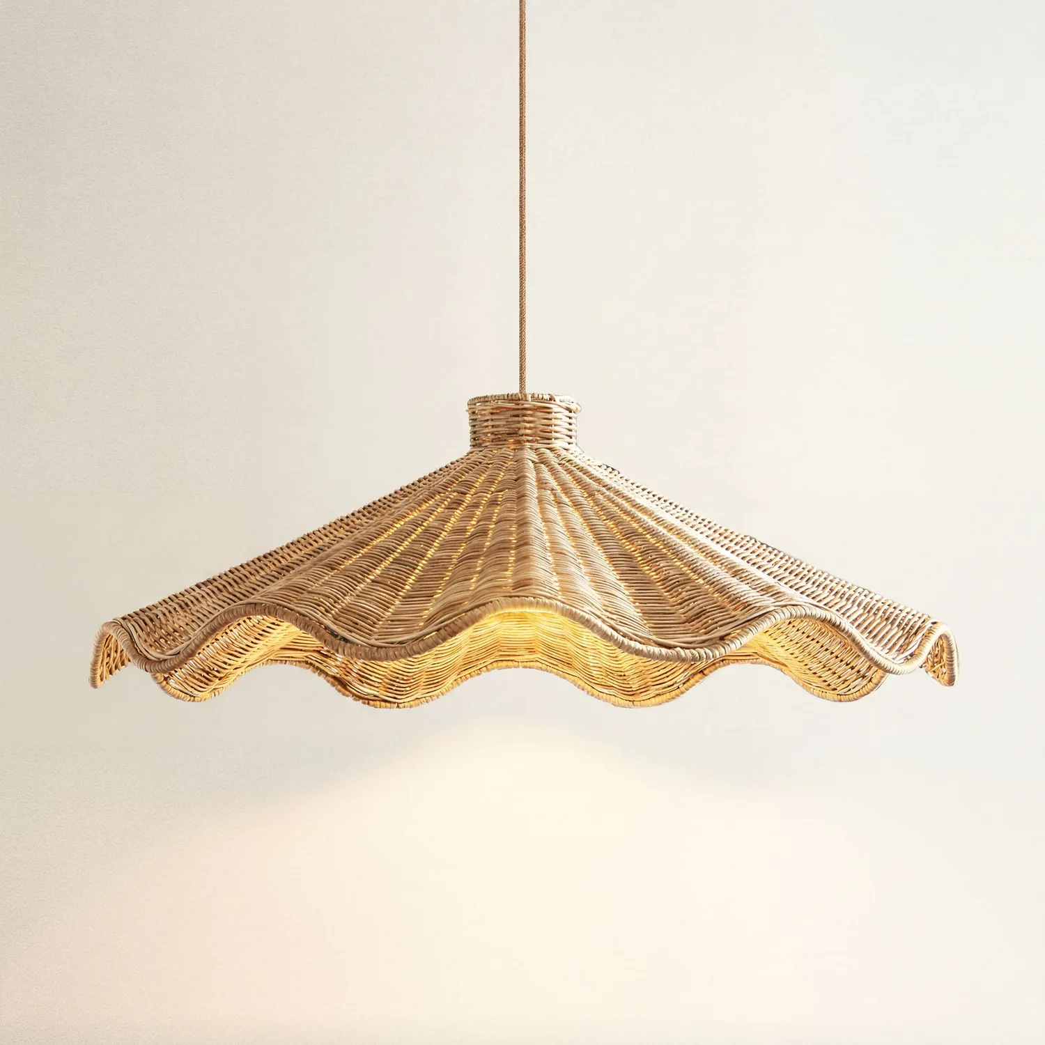 Ariel Rattan Pendant Light