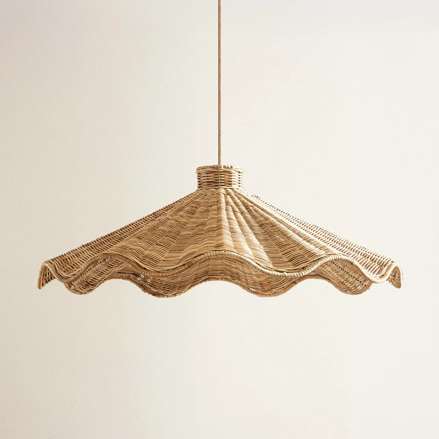 Rowabi · Ariel Rattan Pendant Light