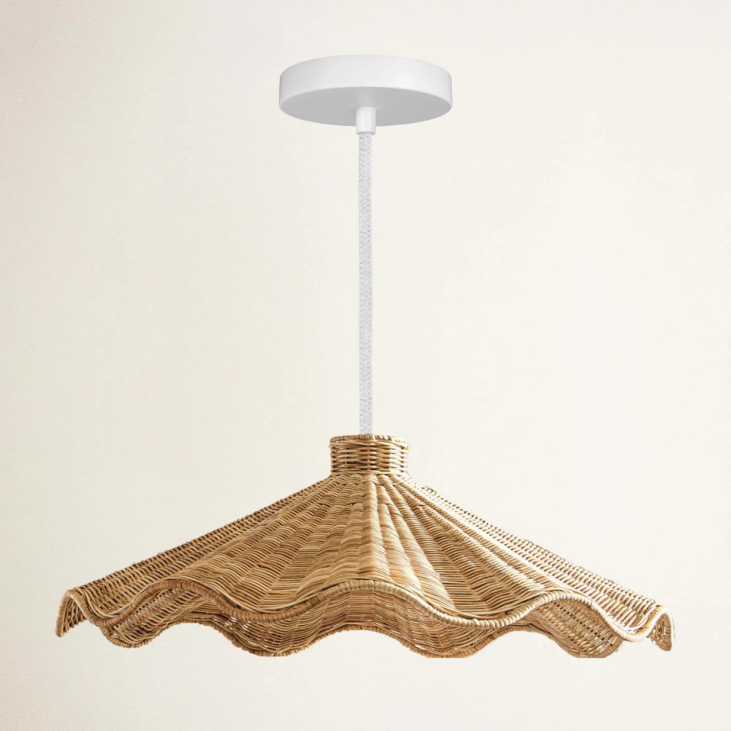Ariel Rattan Pendant Light — view 8