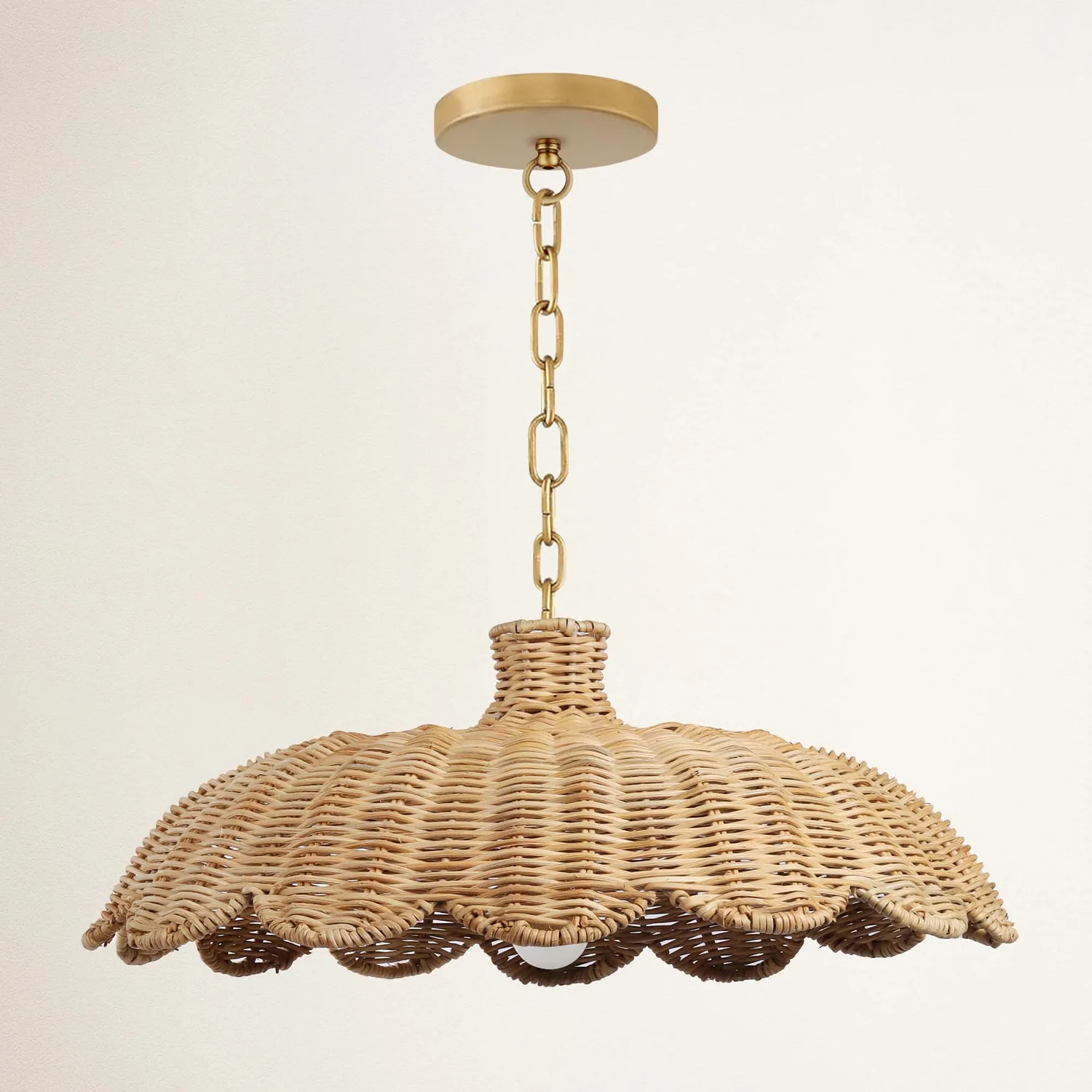 Aurelia Rattan Pendant Light — view 10