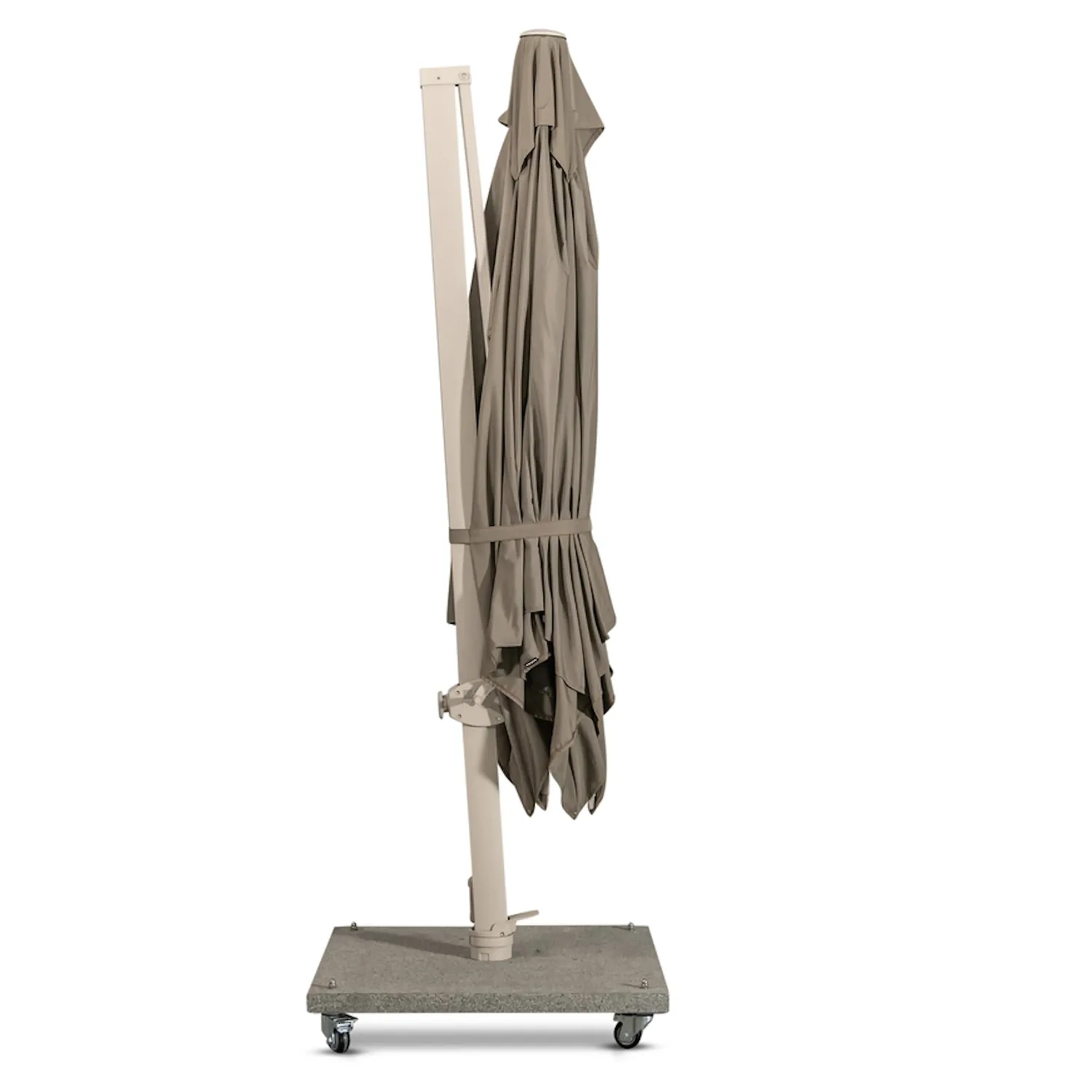 Big Sur Cantilever Umbrella (Taupe Canopy, Linen Frame) — view 3