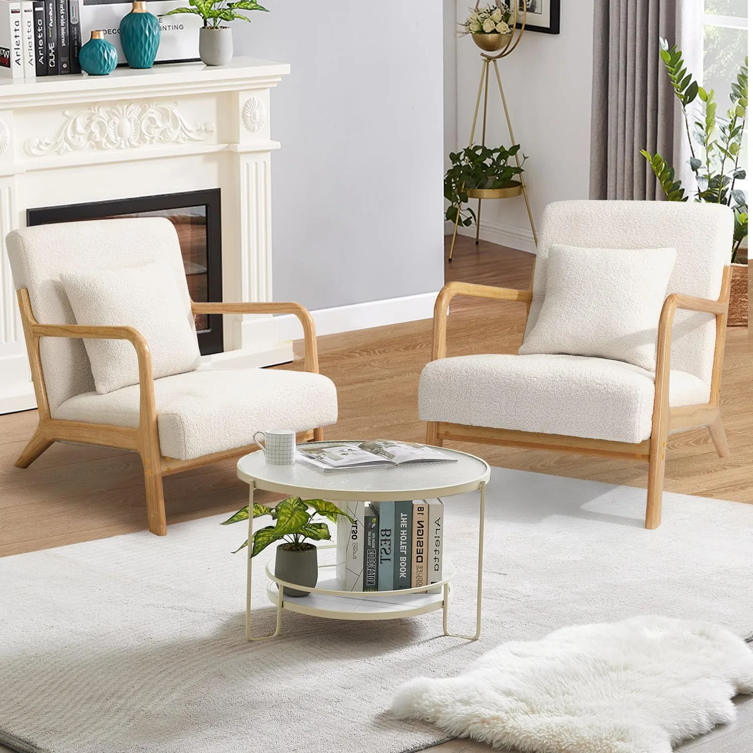 Cozy Brown Reading Chair - Transform Your Reading Nook Into a Peaceful Sanctuary — view 8