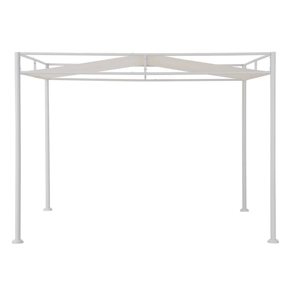 Darkeford Sling Canopy Pergola 10x10 - White — view 9