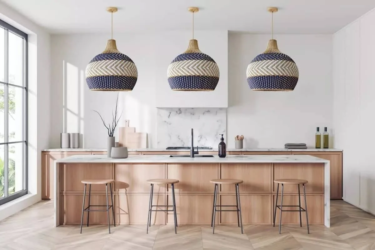 Ethereal Rattan Pendant Light — view 3