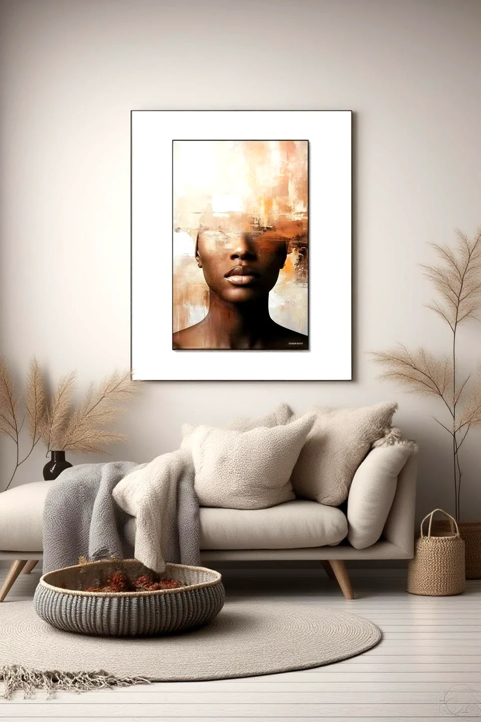 Fade - Minimalist Abstract Art Print for Serene Modern Interiors — main image
