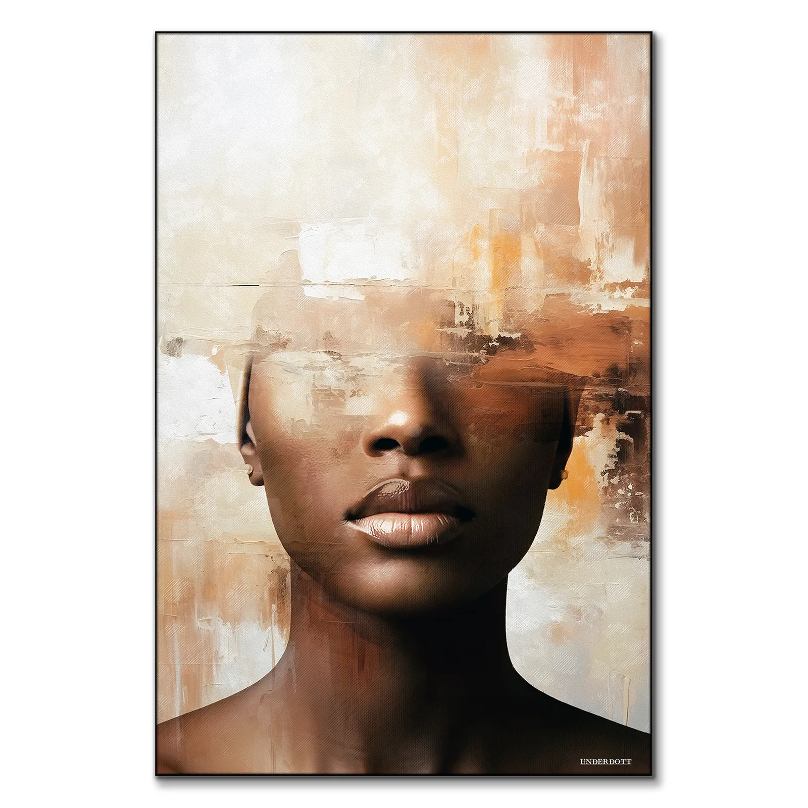 Fade - Minimalist Abstract Art Print for Serene Modern Interiors — view 2
