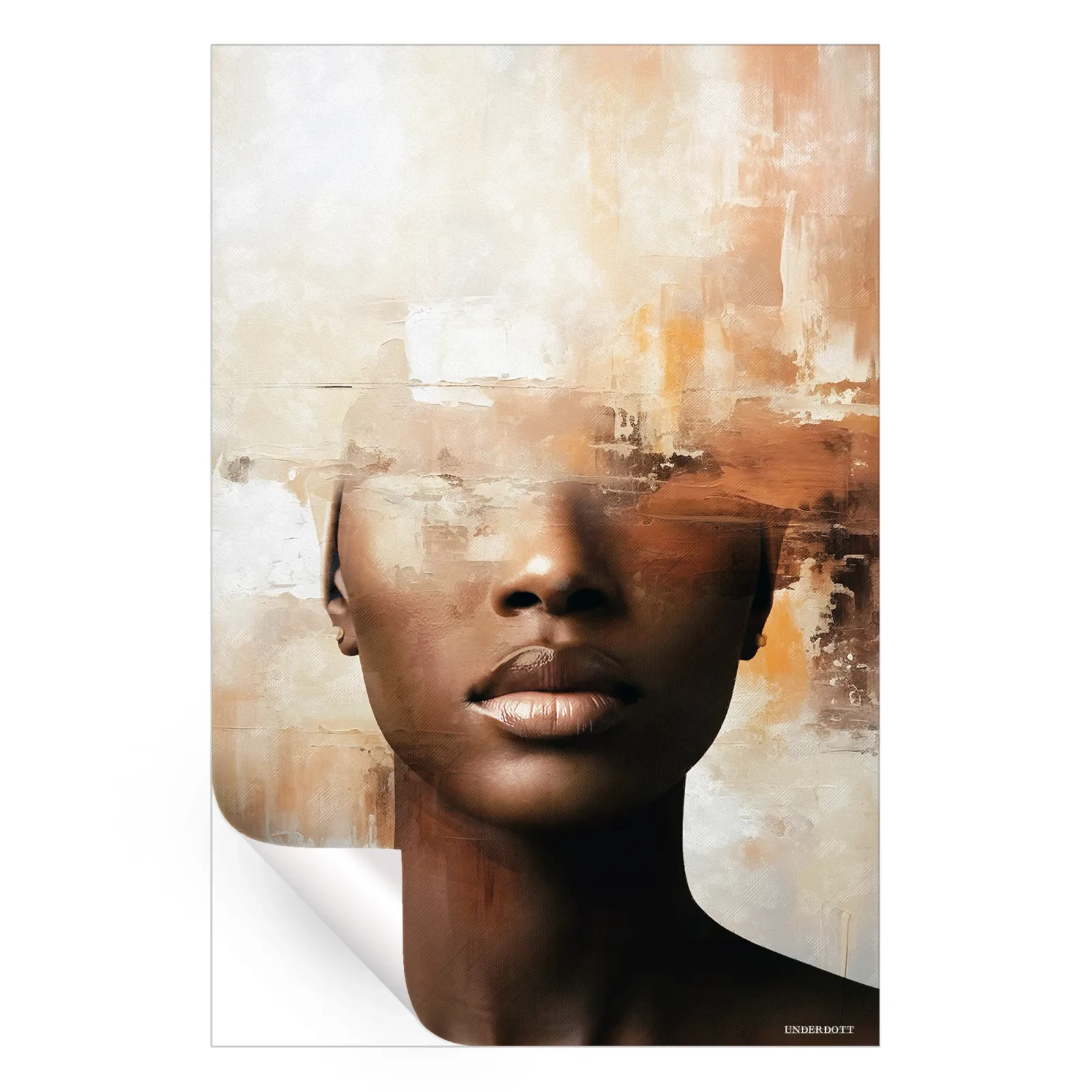 Fade - Minimalist Abstract Art Print for Serene Modern Interiors — view 4