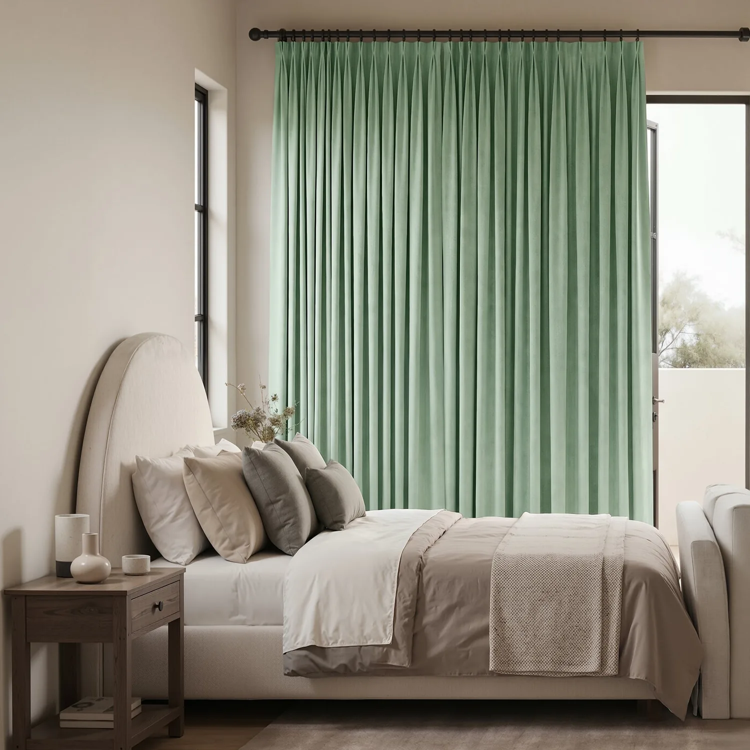 Hudson Thermal 100% Blackout Curtain - Black 11 | Transform Your Space with Ultimate Darkness — view 4