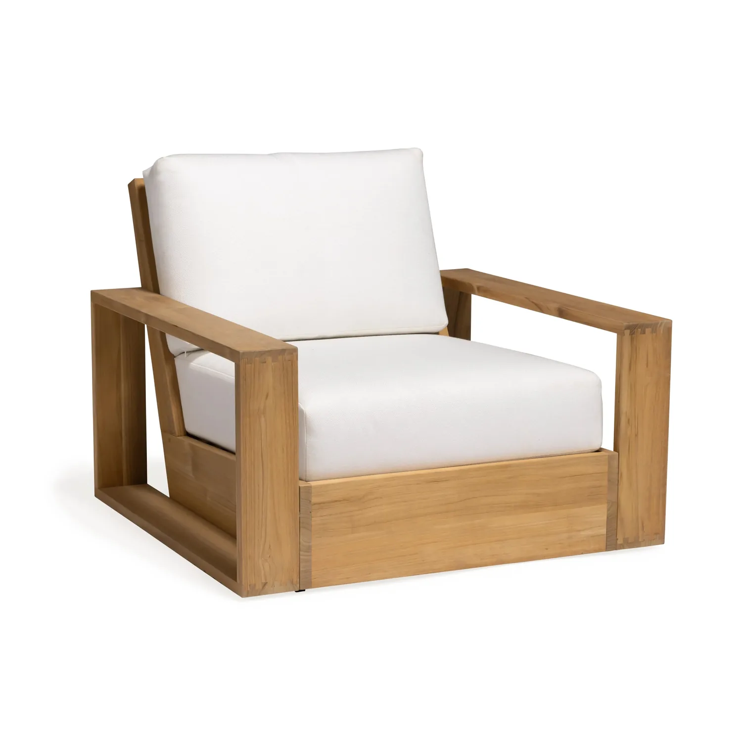 Kuba Teak Outdoor Club Chair — view 2