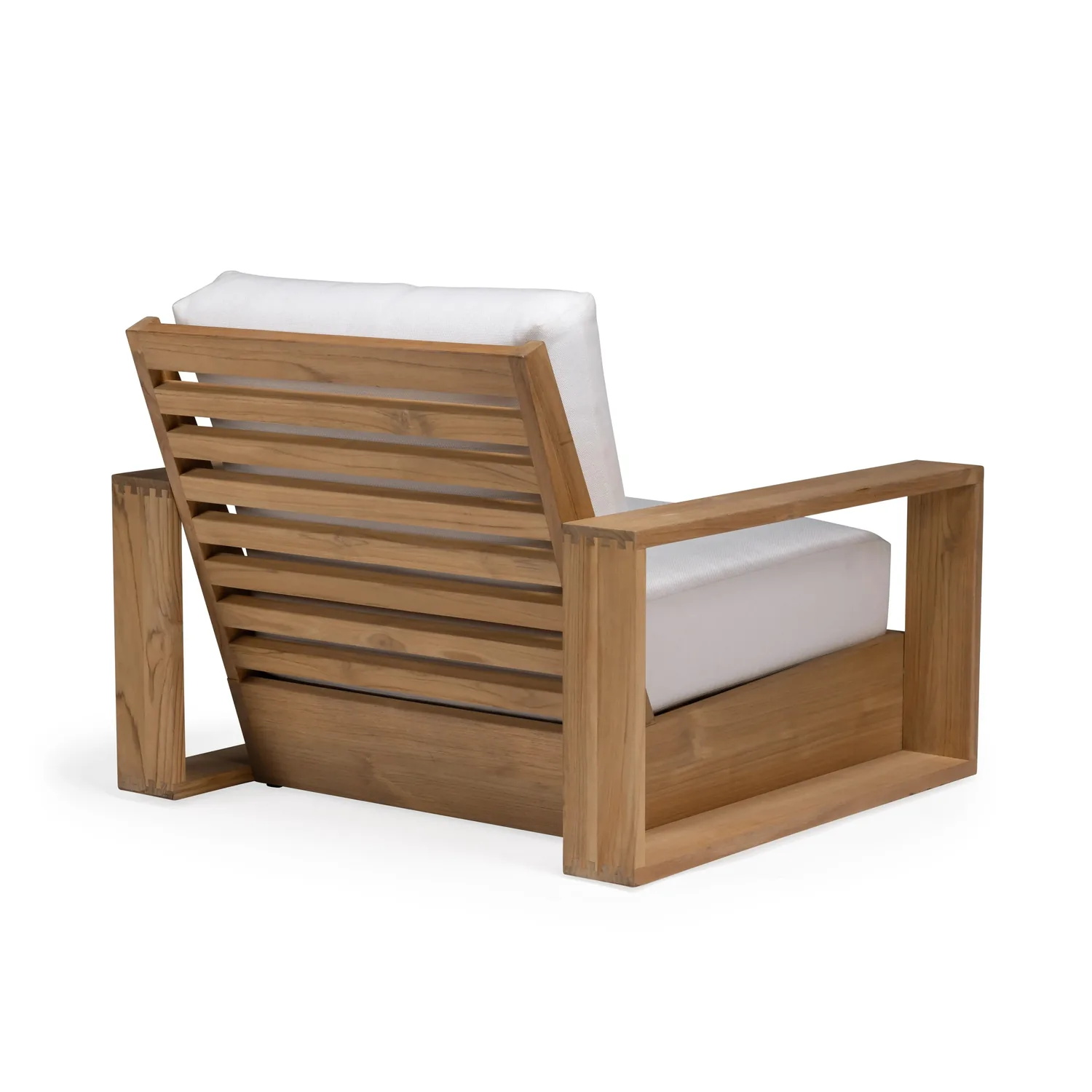 Kuba Teak Outdoor Club Chair — view 4