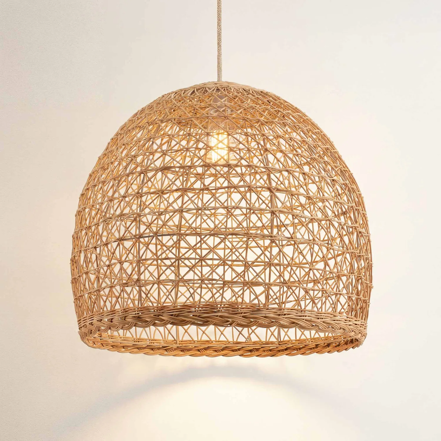 Lumiere Rattan Pendant Light — main image