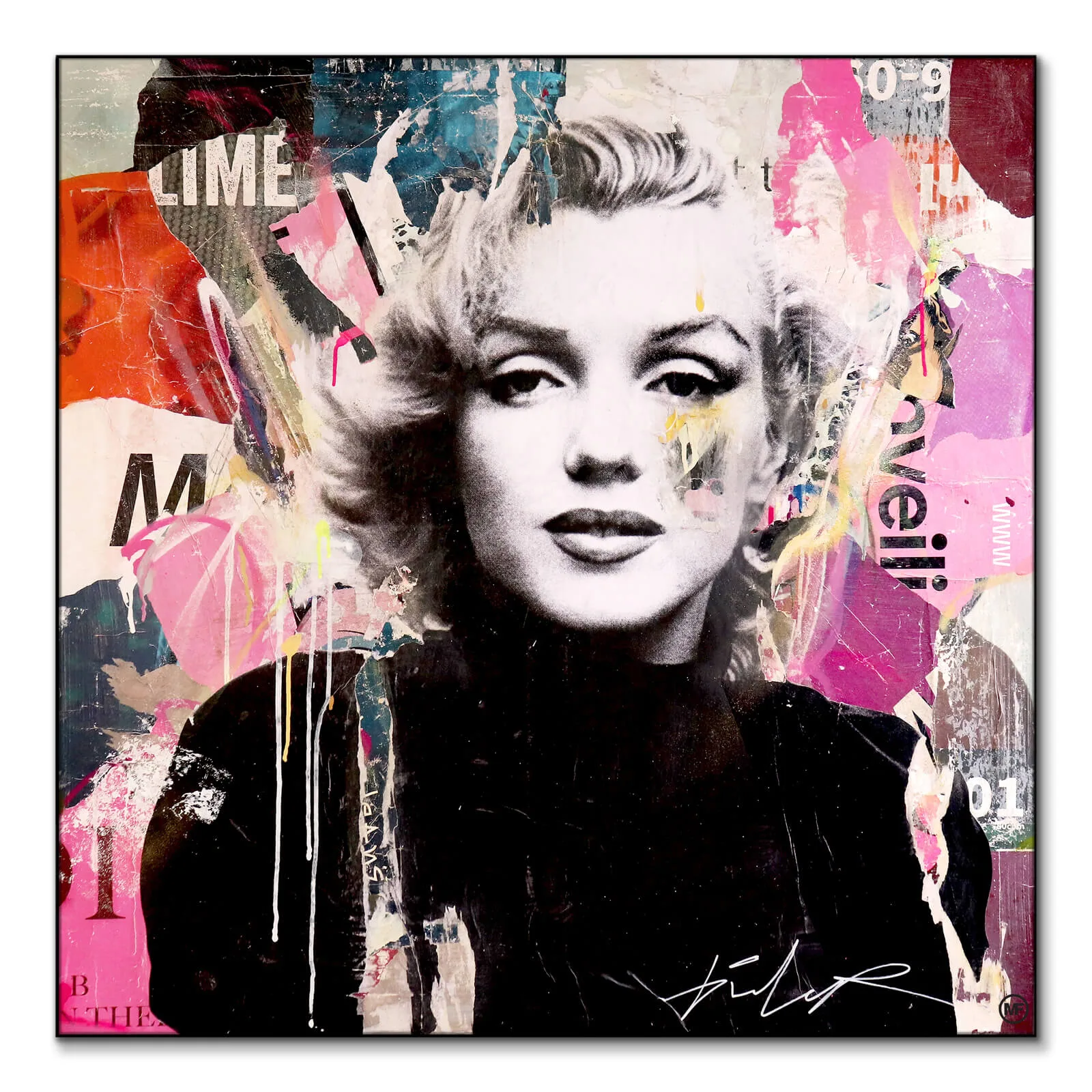 Marilyn Monroe Collage — view 2