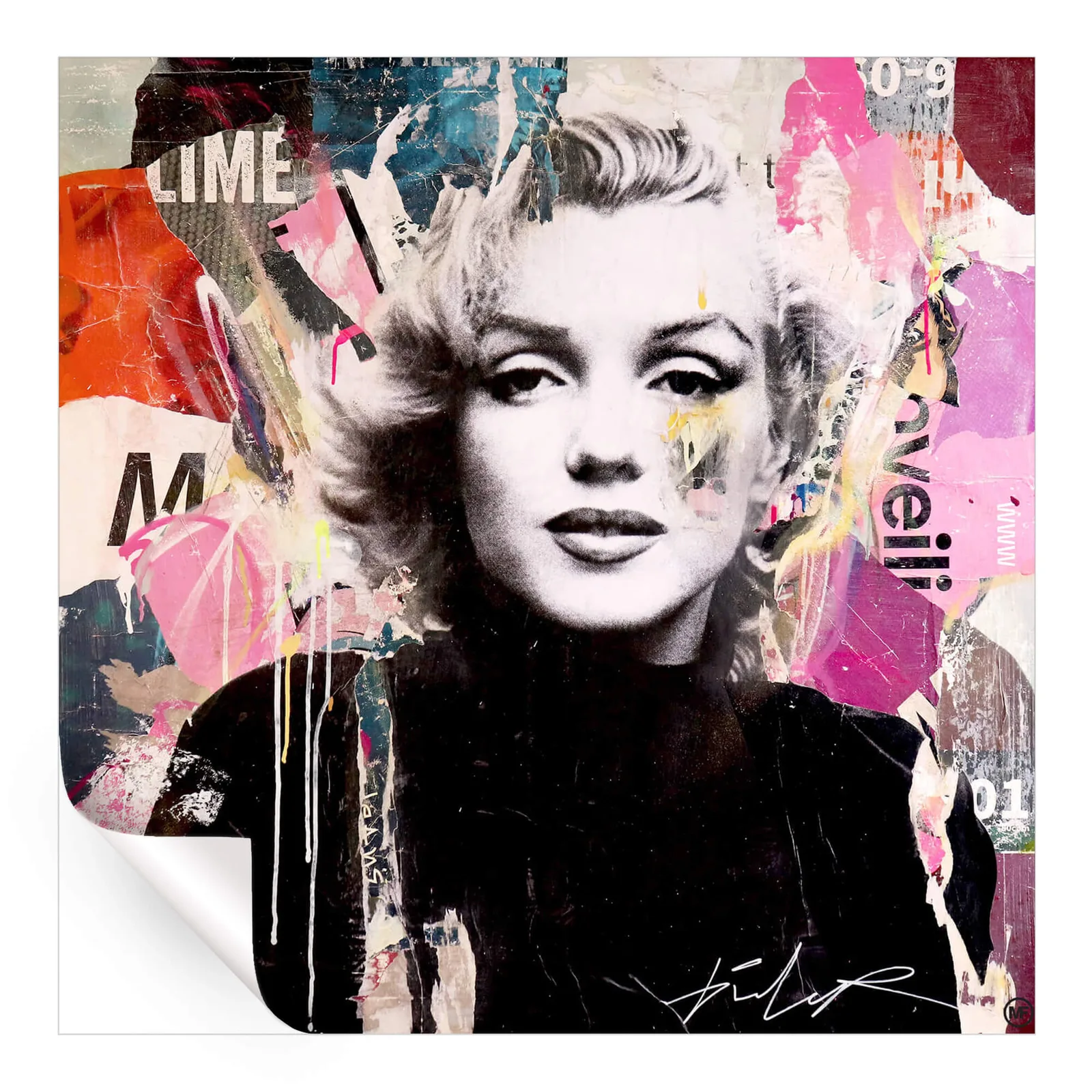 Marilyn Monroe Collage — view 4