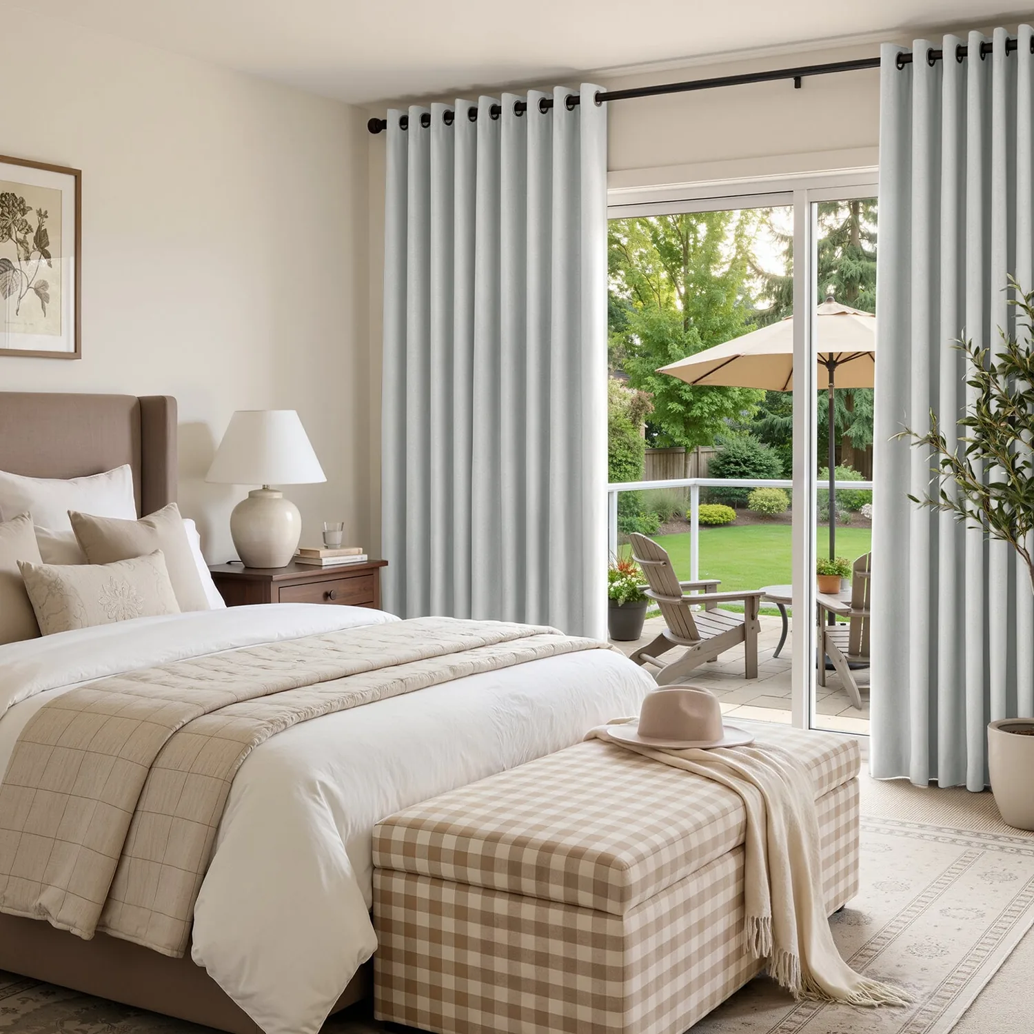 Mercer Heavyweight Blackout Thermal Curtain - Transform Your Space with Luxury Light Control — main image