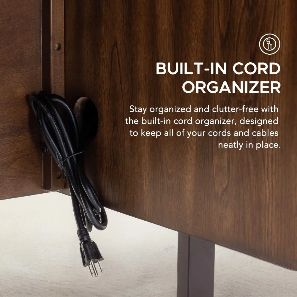 Milano 60" Floating Desk with Charging Station - Elevate Your Workspace Dreams — view 4