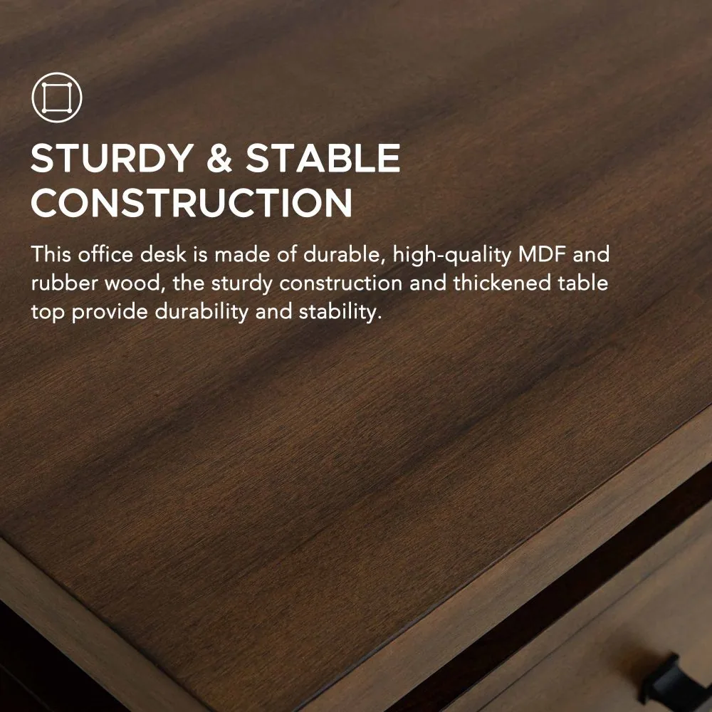 Milano 60" Floating Desk with Charging Station - Elevate Your Workspace Dreams — view 5