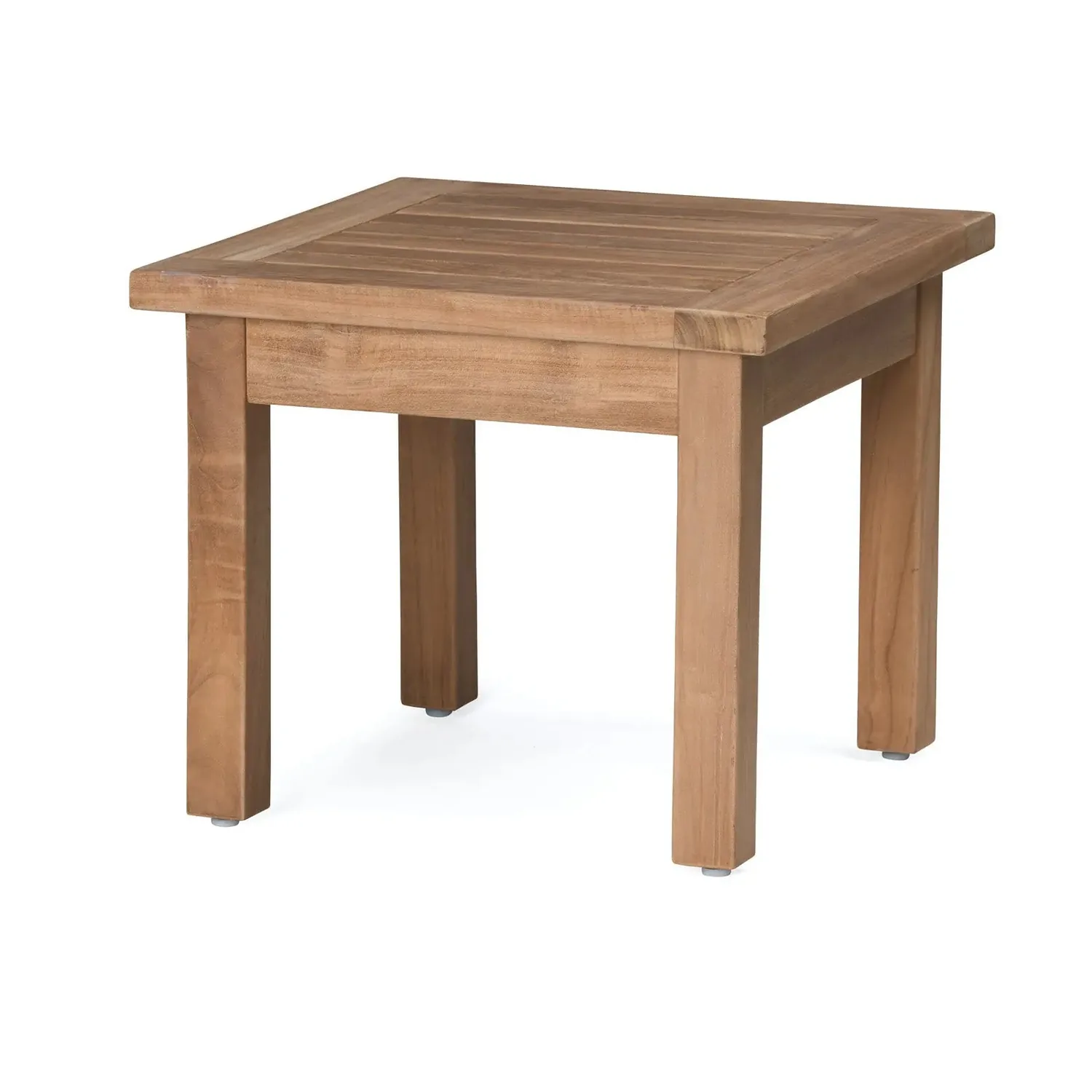 Milano Teak Outdoor Side Table — view 2