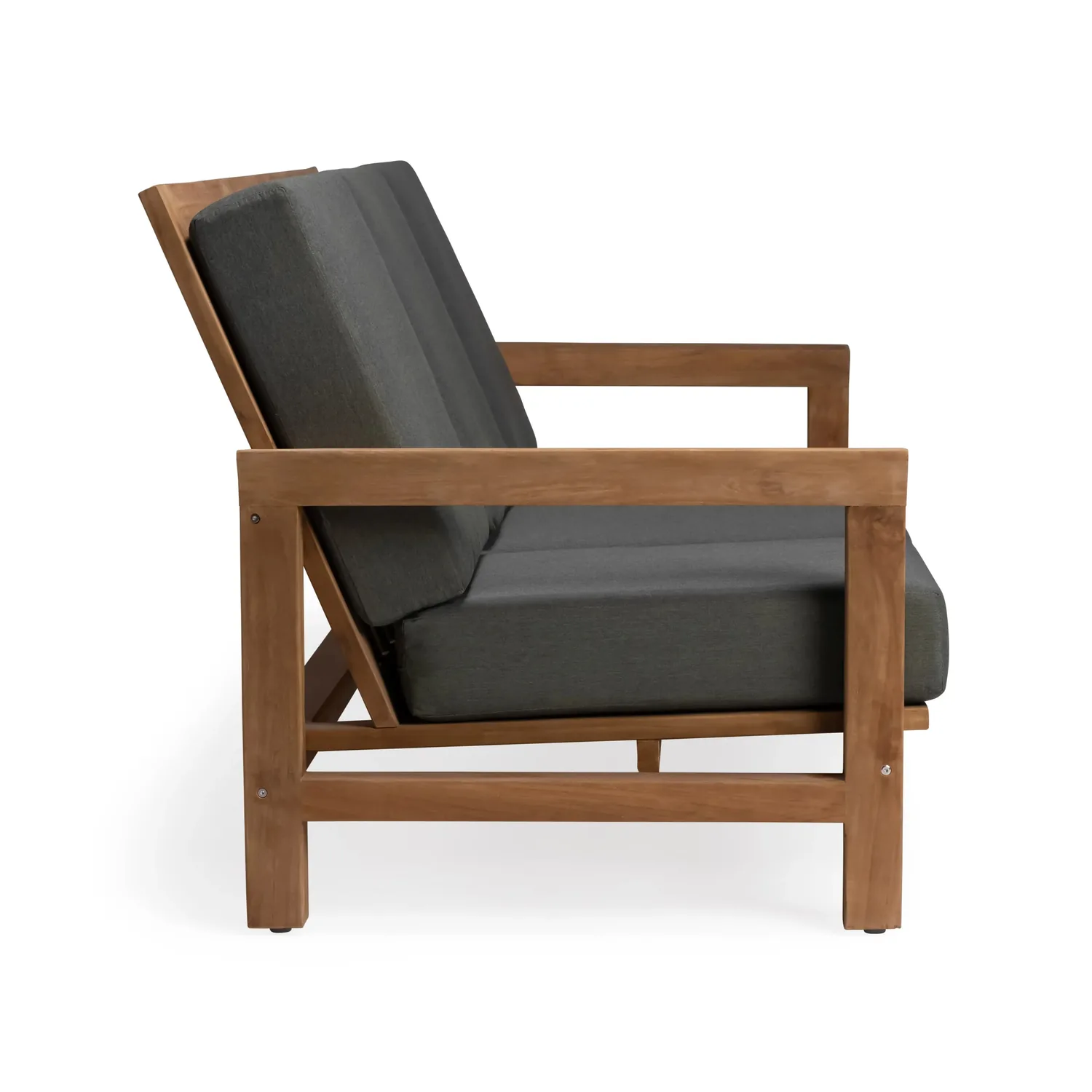 Monterey Teak Outdoor Sofa — view 4