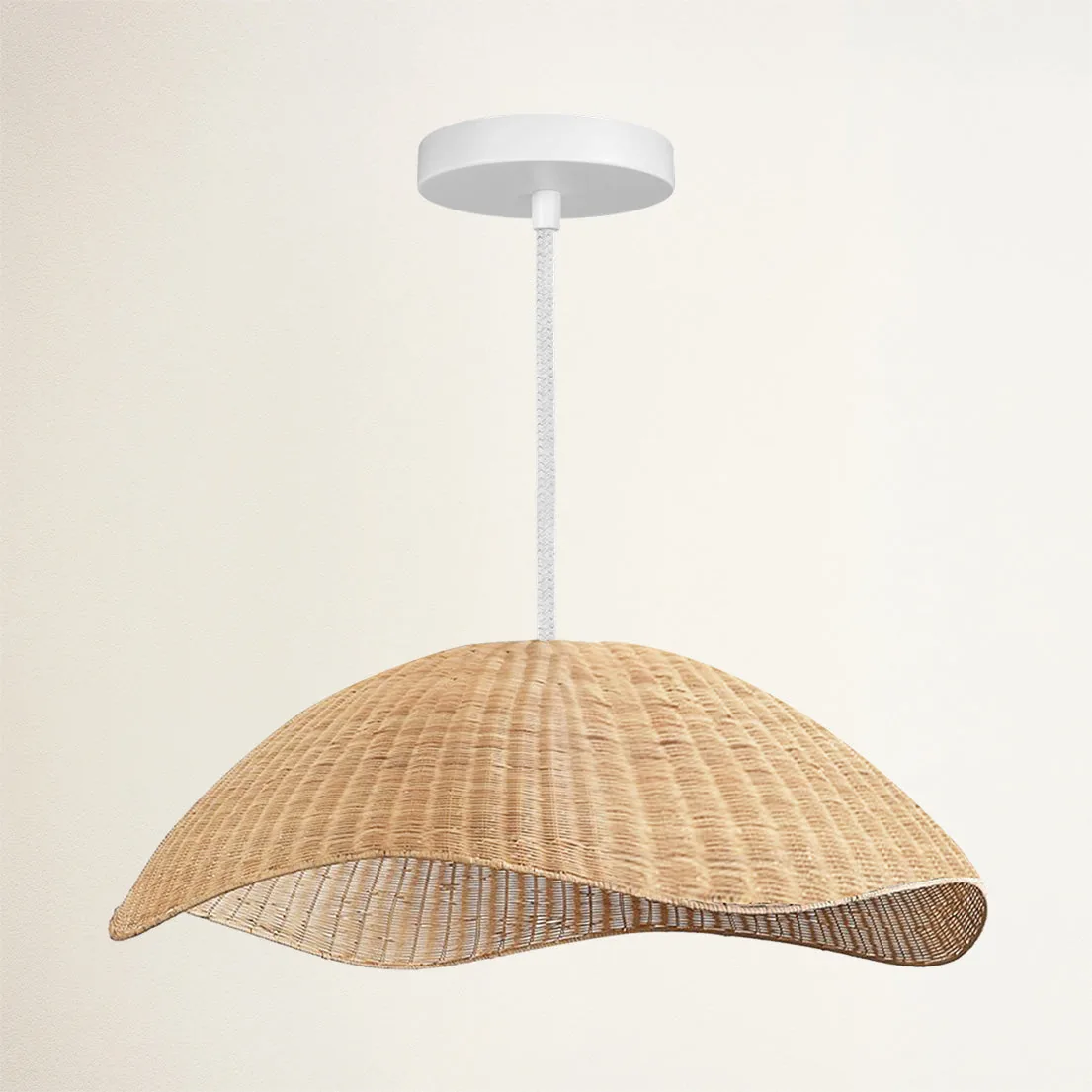 Outdoor Nana Rattan Pendant Light — view 4