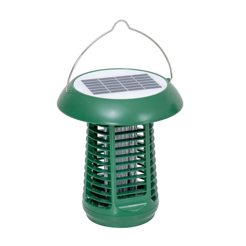 SUNJOY 2 in 1 Solar Powered Bug Zapper with Solar Panel and UV Light — view 5