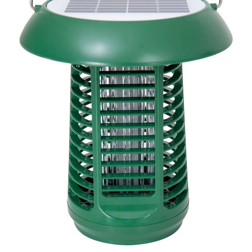 SUNJOY 2 in 1 Solar Powered Bug Zapper with Solar Panel and UV Light — view 7