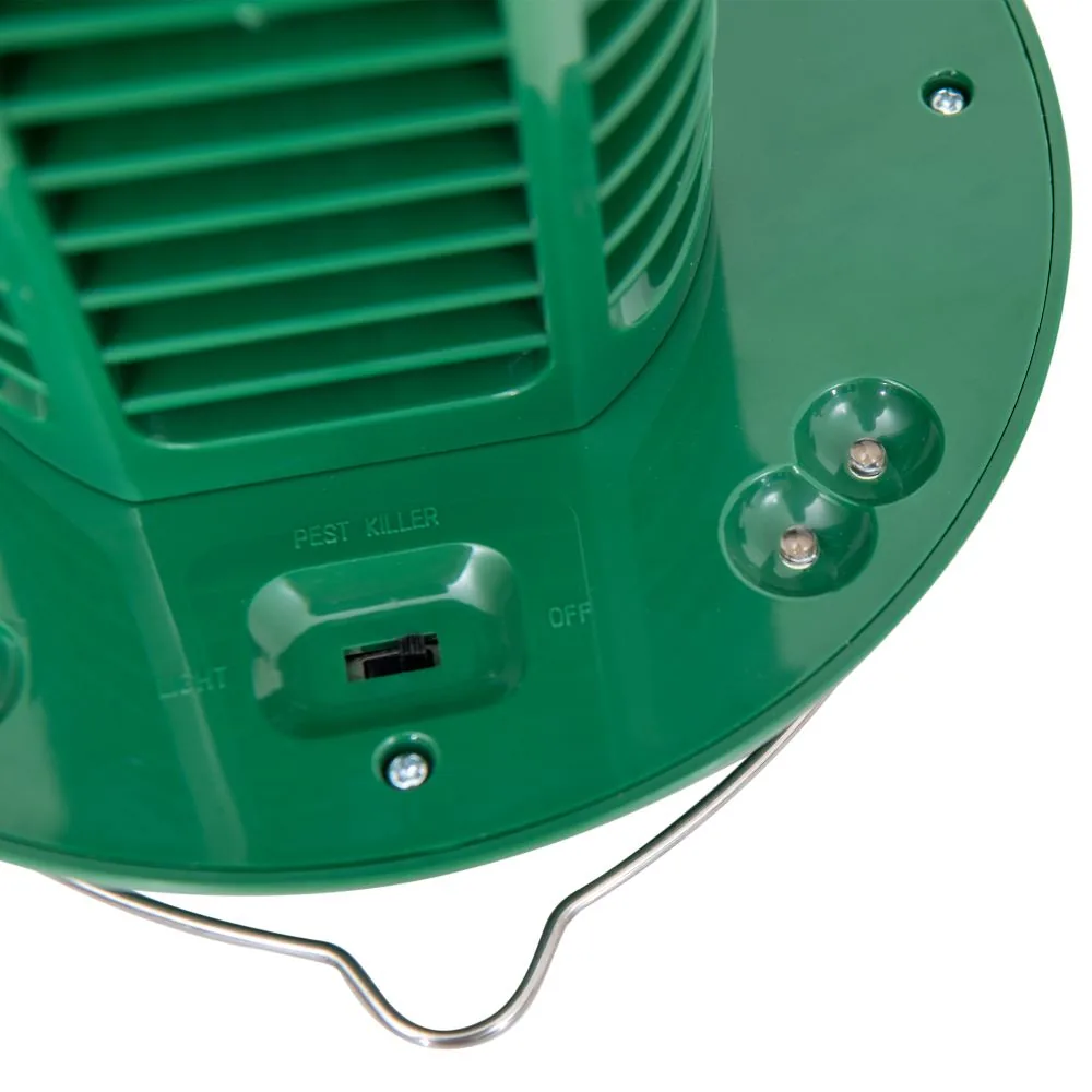 SUNJOY 2 in 1 Solar Powered Bug Zapper with Solar Panel and UV Light — view 8