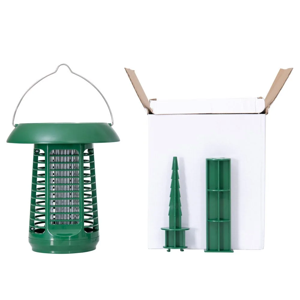 SUNJOY 2 in 1 Solar Powered Bug Zapper with Solar Panel and UV Light — view 9