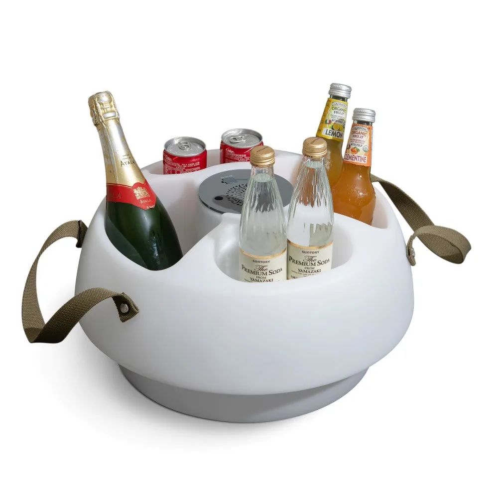 SUNJOY Floating Drink Holder with Ip66 Waterproof Bluetooth 5.0 Speaker — view 2