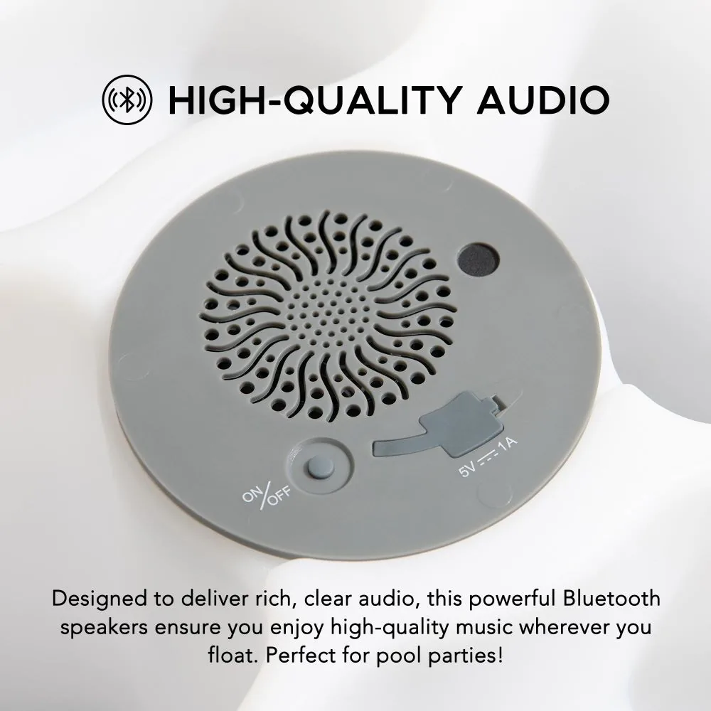 SUNJOY Floating Drink Holder with Ip66 Waterproof Bluetooth 5.0 Speaker — view 3