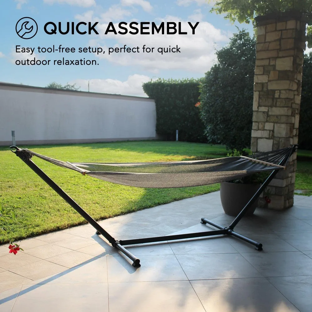 SUNJOY Luxury Portable Hammock with Stand-Made in Italy, Ultra-Light and Tool-Free Setup — view 10