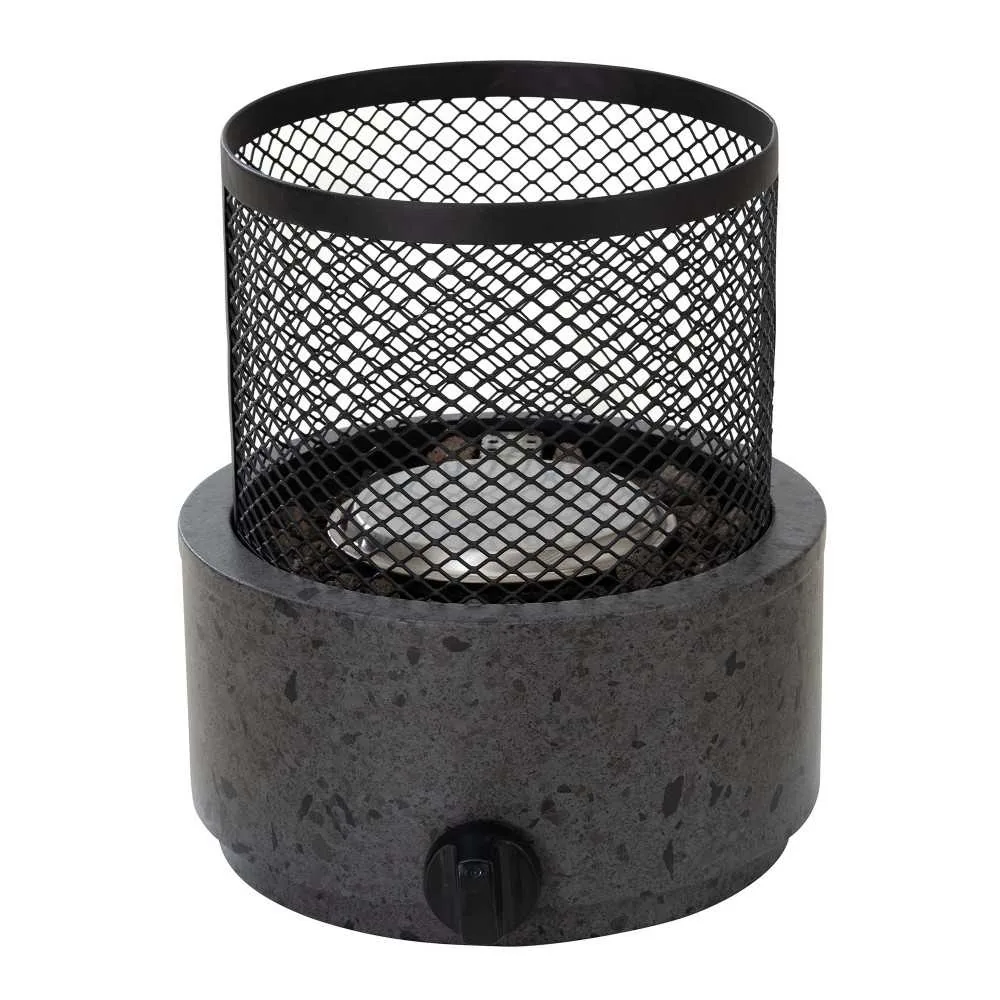SUNJOY Smokeless Tabletop Fire Pit with Stainless Steel Burner and Two Adjustable Flames — view 3