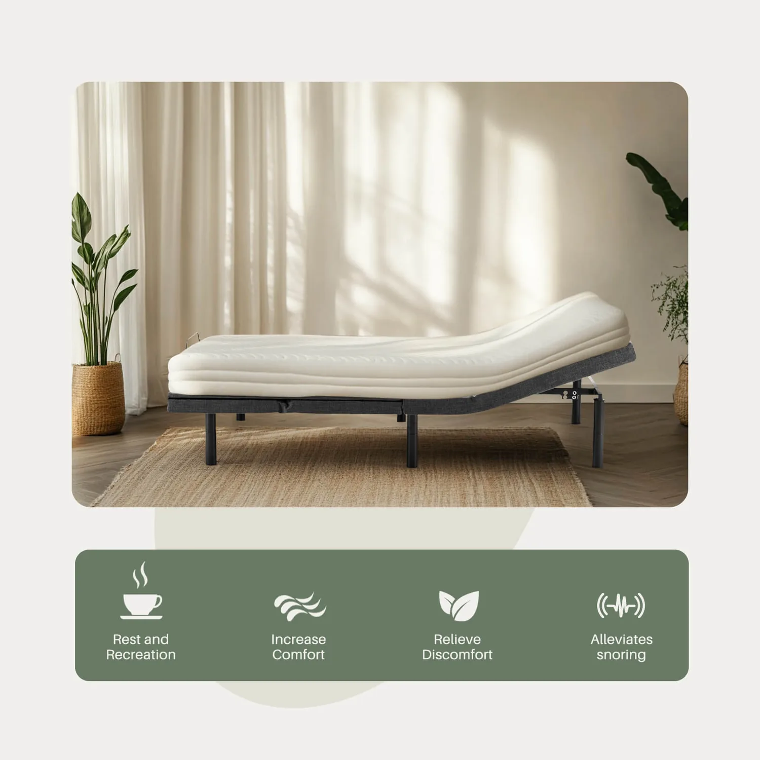 Sweetcrispy Wireless Electric Bed: Transform Your Bedroom Experience — view 9
