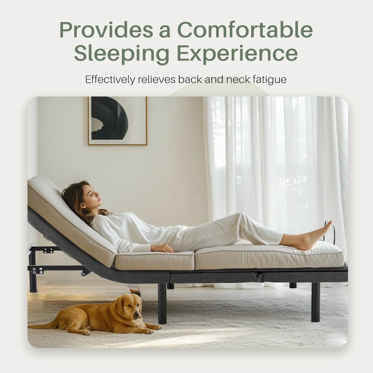 Sweetcrispy Wireless Electric Bed: Transform Your Bedroom Experience — view 10