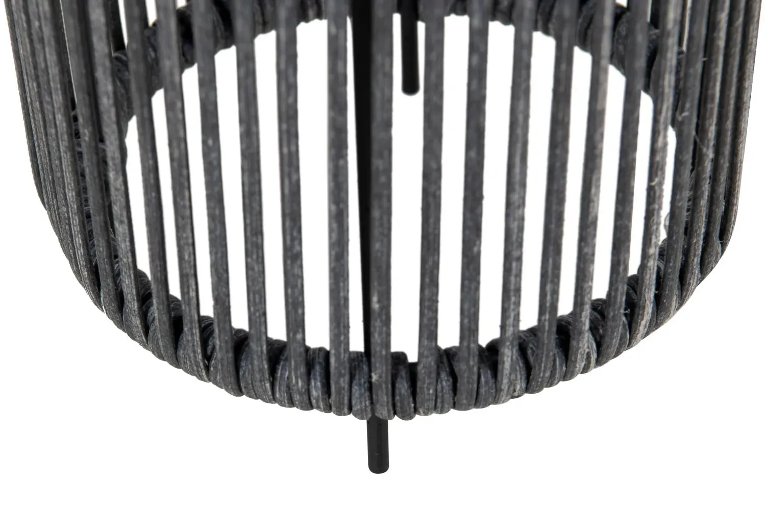 Transform Your Evenings: 25-in Black Solar Lantern - Elegant Outdoor Ambiance — view 5
