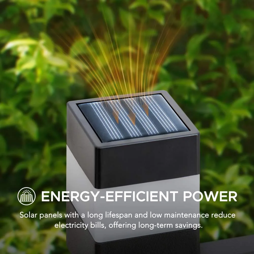 Transform Your Garden with Elegant Solar-Lit Metal Fence Panels - Create Your Dream Outdoor Space — view 4