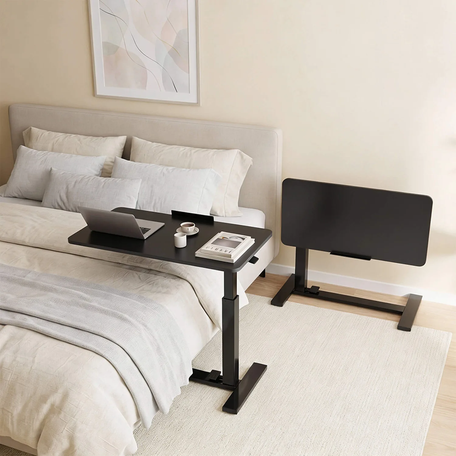 Transform Your Space: Adjustable Standing Desk with Tilting Top - Work Anywhere with Style — view 9